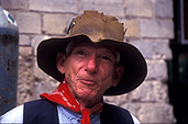 Man, men, australia, male, males, hat, hats, farmer, farmers, scarf, scarves, portrait, portraits, people, old man, old men, old, aged, elderley, elderly man, elderly men, aged man, aged men, aged people, elderly people, smile, smiles, smiling.