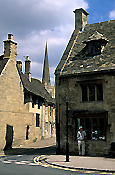 Europe, Western Europe, Britain, British Isles, roof, roofs, rooves, England, United Kingdom, Great Britain, UK, Architecture, Gloucester, Gloucestershire, cotswolds, burford, house, houses, housing, chimney, chimneys.