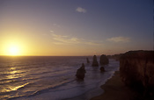 Australia, vic, victoria, twelve apostles, 12 apostles, National Park, National Parks, port campbell, port campbell national park, australia's national parks, limestone, limestone cliff, limestone cliffs, coast, coastal, coastline, coastlines, sunset, sunsets, sunrises and sunsets, mood, mood scene, mood scenes.