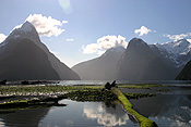 Pacific islands, new zealand, south island, milford sound, mountain, mountains, fiordland, fiordlands.