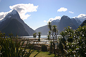 Pacific islands, new zealand, south island, milford sound, mountain, mountains, fiordland, fiordlands.