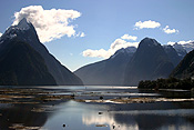 Pacific islands, new zealand, south island, milford sound, mountain, mountains, fiordland, fiordlands.