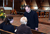 Religion, religions, religious, catholic, catholics, catholic religion, roman catholic, roman catholics, roman catholic church, roman catholicism, christianity, christian, christians, faith, spirituality, worship, worships, worshipping, people, consecrate, consecrates, seminarian, seminarians, parishioner, parishioners, kansas, usa, america, MM49,