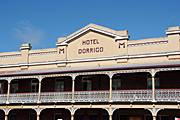 Australia, New South Wales, Dorrigo, dorrigo hotel, hotel, hotels, pub, pubs, architecture, balcony, balconies, iron, wrought iron, motel, motels, sign, sign.