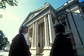 Australia, wa, western australia, perth, perth supreme court, perth supreme court building, supreme court, courthouse, courthouses, court house, court houses, people, woman, women, female, females, barrister, barristers, justice, legal, legal system, law, occupation, occupations, supreme court, architecture, pillar, pillars, column, columns, wig, wigs.