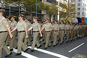 Australia, People, NSW, New South Wales, sydney, Anzac, Anzacs, Anzac Day, Anzac Days, parade, parades, Anzac Day parade, Anzac Day parades, Anzac Day March, army, australian army, armed services, soldier, soldiers, hat, hats, march, marches, marching.