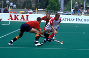 Australia, Sport pictures, Sports, hockey, hockey game, hockey games, man, men, male, males, outdoors, goal post, run, runs, running, runner, runners.