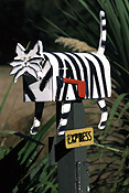Communication, mail, post, postal, letterbox, letterboxes, letter box, letter boxes, mail box, mail boxes, cat, cats, feline, felines.