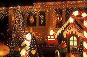 Christmas, christmas scene, christmas scenes, light, lights, christmas lights, canada, vancouver, british columbia.