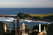 Australia, New South Wales, gerringong, gerringong cemetery, coast, coasts, coastal, coastline, coastlines, grave, graves, graveyard, graveyards, grave yard, grave yards, cemetery, cemeteries, headstone, headstones, head stone, head stones, gravestone, gravestones, grave stone, grave stones, tombstone, tombstones, tomb stone, tomb stones, burial, burials, burial ground, burial grounds, death, deaths, cross, crosses.