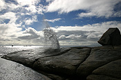 Australia, tas, tassie, tasmania, bicheno, blowhole, blowholes, coast, coasts, coastal, coastline, coastlines, cloud, clouds, rock, rocks.