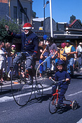 Australia, sa, south australia, christmas, christmas scene, christmas scenes, parade, parades, people, man, men, male, males, child, children, bicycle, bicycles, transport, transportation, vehicle, vehicles, cycle, cycles, pennyfarthing, pennyfarthings, penny farthing, penny farthings, pennyfarthing bicycle, bicycles, pennyfarthing bicycles, penny farthing bicycle, bicycles, penny farthing bicycles.