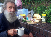 People, man, men, male, males, homeless, homeless people, homeless man, homeless men, derelict, derelicts, australia, sydney, nsw, new South Wales, beard, beards.
