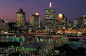 Australia, qld, queensland, brisbane, city, cities, high-rise, high-rise building, high-rise buildings, building, buildings, highrise, high rise, highrise building, highrise buildings, architecture, skyscraper, skyscrapers, night, nights, evening, evenings, river, rivers, brisbane river.