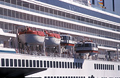 Transport, transportation, vehicle, vehicles, ship, ships, shipping, vessel, vessels, cruise ship, cruise ships, liner, liners, cruise liner, cruise liners, crystal harmony, lifeboat, lifeboats, Pb10