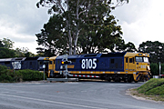 Australia, rail, transport, transportation, vehicle, vehicles, railway crossing, railway crossings, transport, transportation, vehicle, vehicles, train, trains, rail, railway, railways, diesel, diesel train, diesel trains, sign, signs, road, roads, sealed, sealed road, sealed roads, traffic light, traffic lights, traffic signal, traffic signals, red, signal, signals, light, lights.
