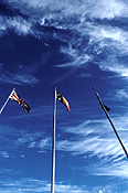 Australia, nt, northern territory, alice springs, casino, casinos, flag, flags, flag pole, flag poles, australian, australian flag, australian flags, cloud, clouds.
