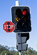 Australia, transport, transportation, vehicle, vehicles, traffic light, traffic lights, traffic signal, traffic signals, red, arrow, arrows, signal, signals, light, lights, traffic.