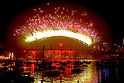 Australia, New South Wales, Architecture, arch, arches, archway, archways, Sydney, Sydney Harbour, Sydney Harbor, Sydney Harbour Bridge, Sydney Harbor Bridge, harbour bridge, bridge, bridges, Sydney Opera House, opera house, fireworks, harbour, harbours, harbor, harbors, new year, new years, new years eve.