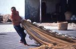Asia, Asian, Southeast Asia, South East Asian, SE Asia, Malaysia, malaysian, malaysians, malaysian man, malaysian men, man, men, fishing, fisherman, fishermen, net, nets, fishing net, fishing nets.