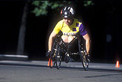 Australia, people, man, men, male, males, outdoors, disabled, disability, disabilities, disabled people, helmet, helmets, medical equipment, wheelchair, wheelchairs, athlete, athletes, disabled sports, race, races, racing, competition, competitions, compete, competing, paralympic, paralympics, paraplegic, paraplegics, handicapped, handicapped people.