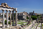 Europe, Italy, Italian, Rome, farchitecture, forum, the forum, temple, temples, saturn, temple of saturn, ruin, ruins, column, columns, pillar, pillars, FF25,