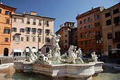 Europe, Italy, Italian, Rome, fountain, fountain, fountains, architecture, statue, statues, horse, horses, FF25,