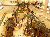 Israel, Middle East, Mediterranean, meridian, meridian hotel, hotel meridian, hotel, hotels, architecture, building, buildings, interior, interiors, palm, palms, palm tree, palm trees, staircase, staircases, pillar, pillars, column, columns, EK14,
