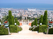 Haifa, Israel, Middle East, Mediterranean, temple, temples, bahai, bahai temple, bahai temples, architecture, religion, religious, religious building, religious buildings, EK14,