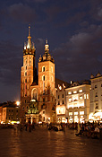 Poland, Cracow, krakow, architecture, church, churches, religion, religious, religious building, religious buildings, st mary, saint mary, church of st mary, church of saint mary, saint, saints, FF25,