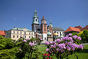 Poland, krakow, cracow, architecture, church, churches, cathedral, cathedrals, royal cathedral, religious, religious building, religious buildings, wawel, wawell hill, dome, domes, window, windows, cross, crosses, park, parks, FF25,