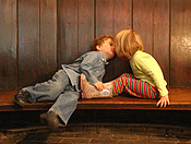 Child, children, girl, girls, female, females, male, males, boy, boys, girl, girls, kiss, kisses, kissing, PJ38,