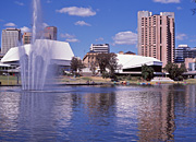 Australia Entertainment Centres, South Australia, Adelaide Festival Theatre, Torrens River, Architecture