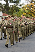Australia, australian, sa, south australia, adelaide, parade ground, parade grounds, parade, parades, army, australian army, armed forces, soldier, soldiers, uniform, uniforms, military, defence, defence forces, armed services, people, man, men, male, males, occupation, ocupations, hat, hats, military.