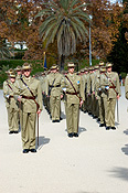 Australia, australian, sa, south australia, adelaide, parade ground, parade grounds, parade, parades, army, australian army, armed forces, soldier, soldiers, uniform, uniforms, military, defence, defence forces, armed services, people, man, men, male, males, occupation, ocupations, hat, hats, military.