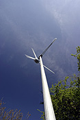 Europe, Western Europe, UK, Britain, British Isles, England, United Kingdom, Great Britain, Windmill, Windmills, Wind farm, Wind farms, windpower plant, windpower plants, wind power plant, wind power plants, wind turbine, wind turbines, turbine, turbines, windmill farm, windmill farms, technology, energy, engineering, Lamb Rigg, Kendall, Cumbria, sky, skies, blue sky, blue skies, renewable, renewable energy, rotor, rotor blade, rotor blades, blade, blades, PJ38,