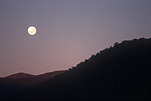 Moon, moons, the moon, sky, skies, sky scene, sky scenes, planet, planets, terrestrial planet, mountain, mountains, mountain range, mountain ranges, hill, hills, rolling hill, rolling hills.