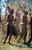 New guinea, papua new guinea, mount hagen, mt hagen, mount hagen show, mt hagen show, ceremony, ceremonies, man, men, male, males, people, performer, performers, dance, dances, dancing, dancer, dancers.