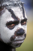 New guinea, papua new guinea, mount hagen, mt hagen, mount hagen show, mt hagen show, ceremony, ceremonies, teenager, teenagers, adolescent, adolescents, teenage boy, teenage boys, boy, boys, male, males, people, child, children, puberty, performer, performer, body paint, bodypaint, tribe, tribes, tribal.