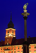 Europe, warsaw, poland, architecture, column, columns, pillar, pillars, statue, statues, window, windows, zygmunt, zygmunt tower, F25,