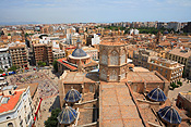 Europe, Spain, Spanish, Valencia, plaza, plazas, plaza de la virgen, virgin, virgins, cathedral, cathedrals, miguelete, cathedral miguelete, miguelete cathedral, architecture, religion, religious, religious building, religious buildings, FF25,