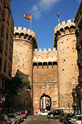 Europe, Spain, Spanish, Valencia, architecture, torres, quart, torres de quart, wall, walls, gate, gates, FF25,