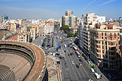 Europe, Spain, Spanish, Valencia, plaza, plazas, toros, plaza del toros, bullring, bull rings, bull fight, bull fights, bullfight, bullfights, blood sport, blood sports, arena, arenas, stadium, stadiums, FF25,