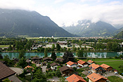 Europe, Switzerland, Swiss, Interlaken, ringgenberg, river, rivers, aare, river aare, aare river, house, houses, housing, alp, alps, swiss alps, mountain, mountains.