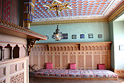 Europe, Switzerland, Swiss, Oberhofen, oberhofen am thunersee, lake, lakes, thun, lake thun, oberhofen schloss, schloss, schloss oberhofen, castle, castles, architecture, museum, museums, turkish smoking room, turkish smoking room, smoke, smokes, smoking, smoking room, smoking rooms, architecture, ceiling, ceilings.