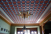 Europe, Switzerland, Swiss, Oberhofen, oberhofen am thunersee, lake, lakes, thun, lake thun, oberhofen schloss, schloss, schloss oberhofen, castle, castles, architecture, museum, museums, turkish smoking room, turkish smoking room, smoke, smokes, smoking, smoking room, smoking rooms, architecture, ceiling, ceilings.
