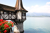 Europe, Switzerland, Swiss, Oberhofen, oberhofen am thunersee, lake, lakes, thun, lake thun, oberhofen schloss, schloss, schloss oberhofen, castle, castles, architecture, museum, museums, window, windows, architecture.