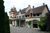 Europe, Switzerland, Swiss, Oberhofen, oberhofen am thunersee, lake, lakes, thun, lake thun, oberhofen schloss, schloss, schloss oberhofen, castle, castles, architecture, museum, museums, architecture, courtyard, courtyards.