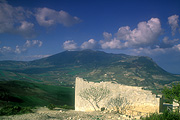 Italy, sicily, architecture, theatre, theatres, segesta, sicily, cloud, clouds