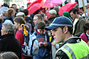 Australia, New South Wales, police, police force, emergency service, emergency services, emergency service, emergency services, law, law enforcer, law enforcement, law and order, sydney, people, apec, apec demonstration, demonstrator, demonstrators, demonstration, demonstrations, protest, protests, asia pacific economic cooperation.